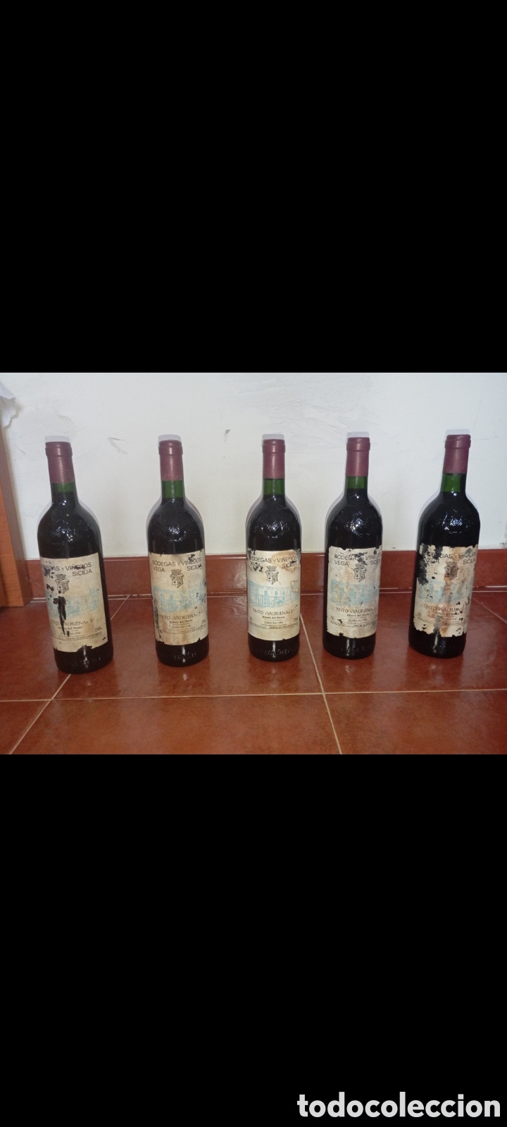 Coleccionismo de vinos y licores: BOTELLAS VEGA SICILIA DEL 86