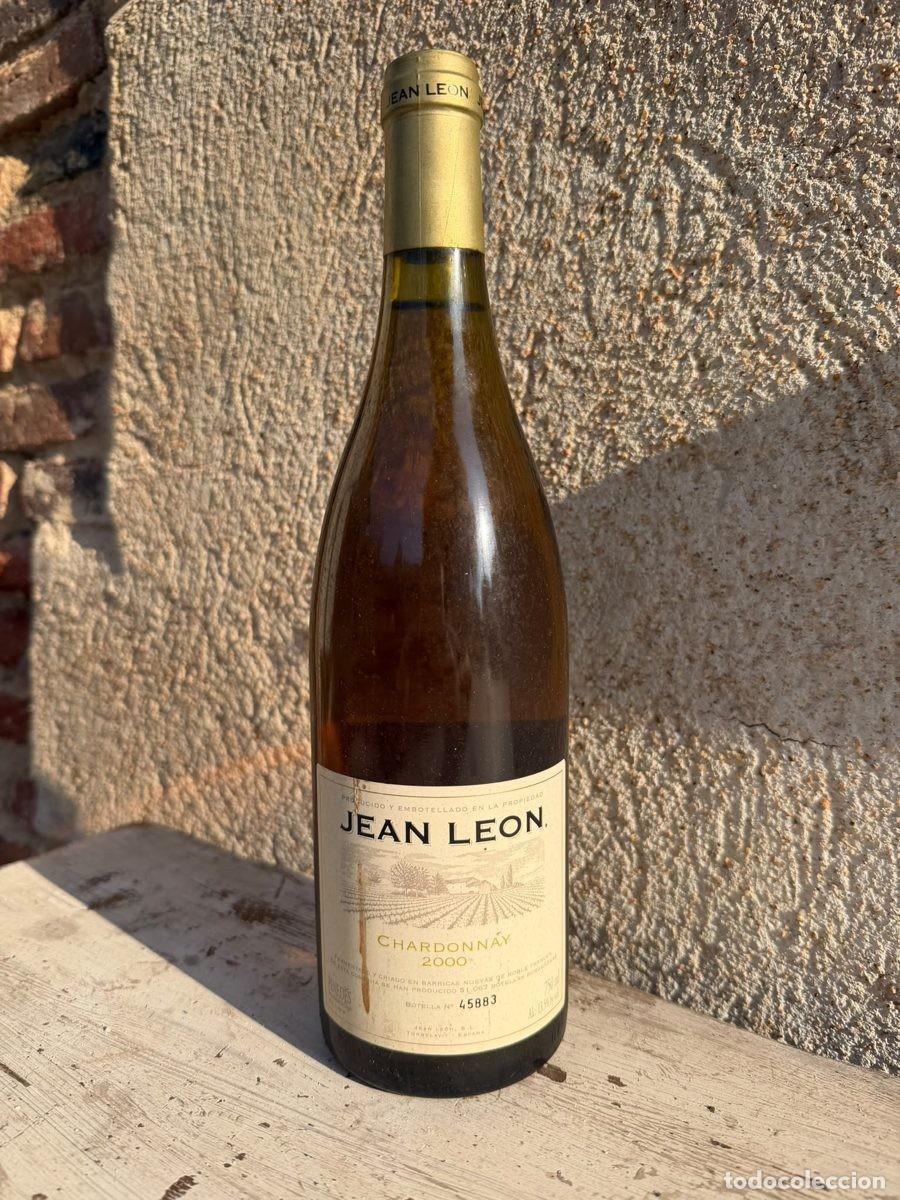 Coleccionismo de vinos y licores: Jean Leon Chardonnay 2000 D.O. Pened&egrave;s &middot; botella numerada 45.883/51.067