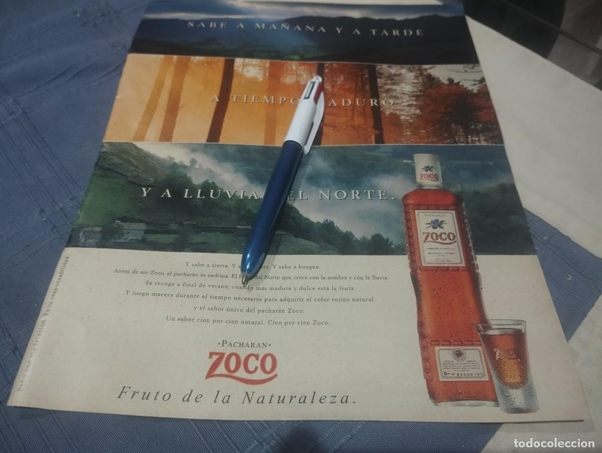 Coleccionismo de vinos y licores: PACHARAN ZOCO CLIPPING ANUNCIO PUBLICIDAD REVISTA 1996