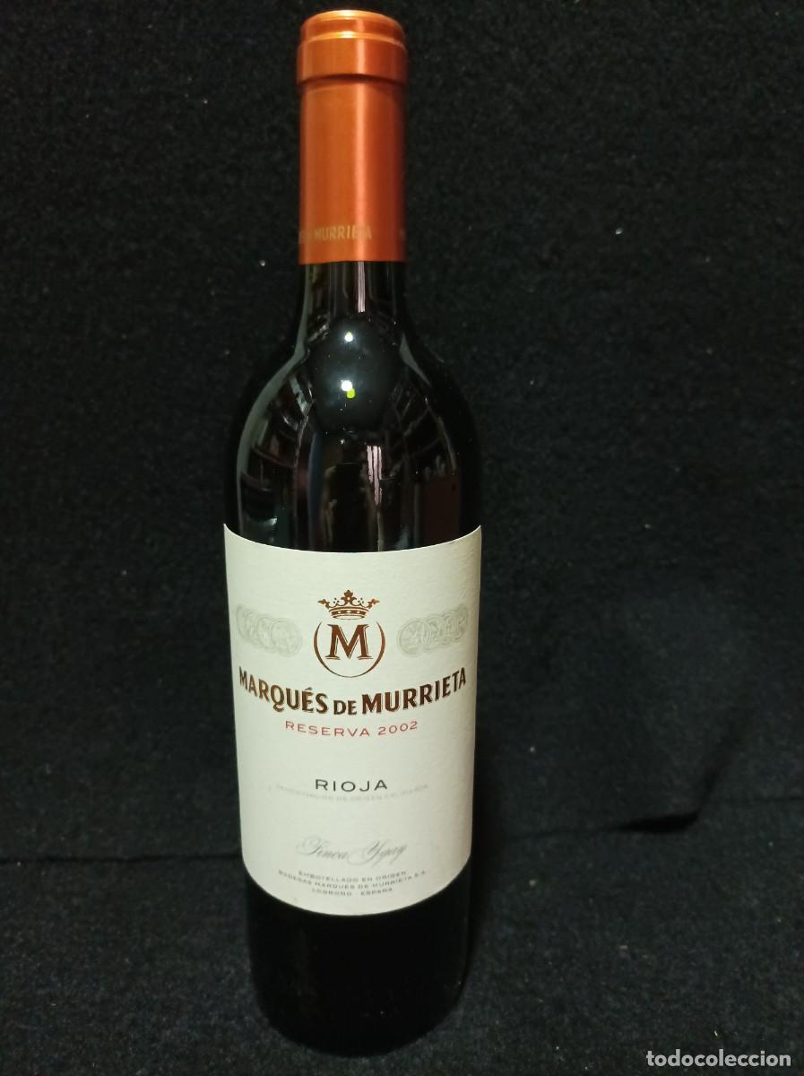 Coleccionismo de vinos y licores: Marqu&eacute;s de Murrieta Reserva 2002