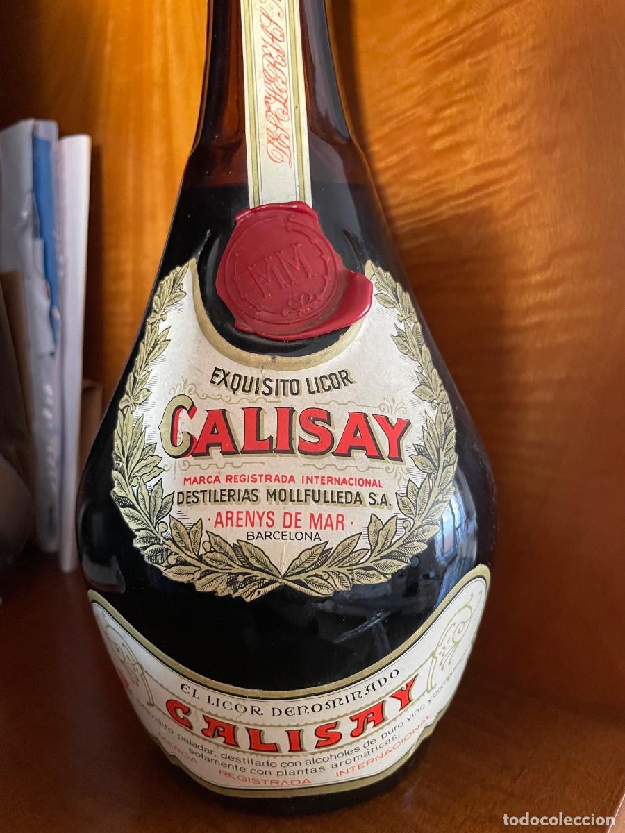 Coleccionismo de vinos y licores: Licor Calisay destilerias Mollfulleda