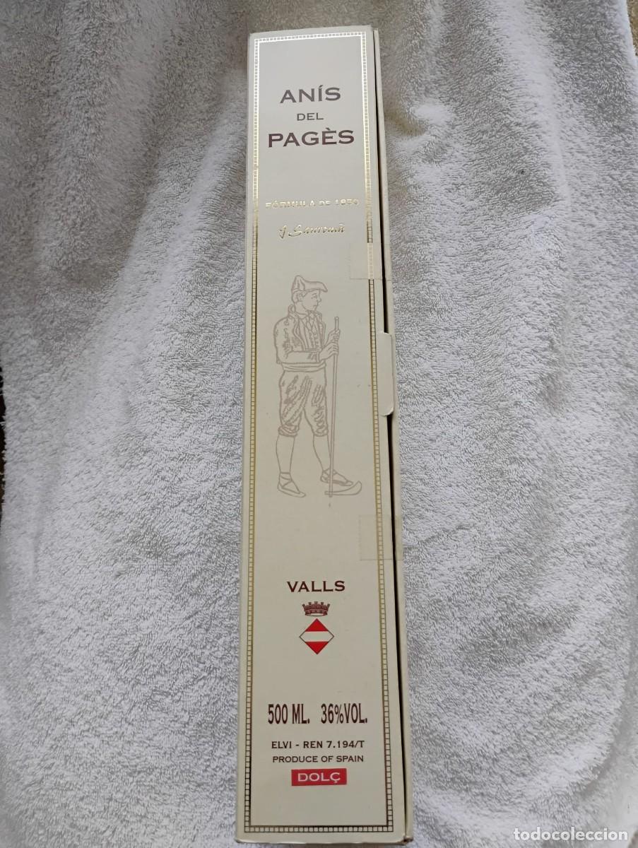 Coleccionismo de vinos y licores: BOTELLA DE ANIS - ANIS DEL PAGES VALLS - VER DESCRIPCION