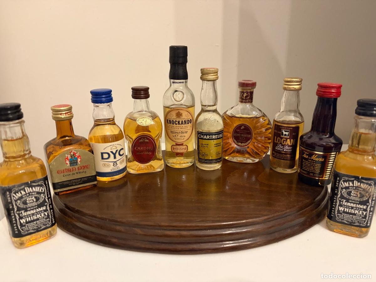 Coleccionismo de vinos y licores: LOTE BOTELLINES / CHARTREUSE KNOCKANDO REMY MART&Iacute;N CARDU