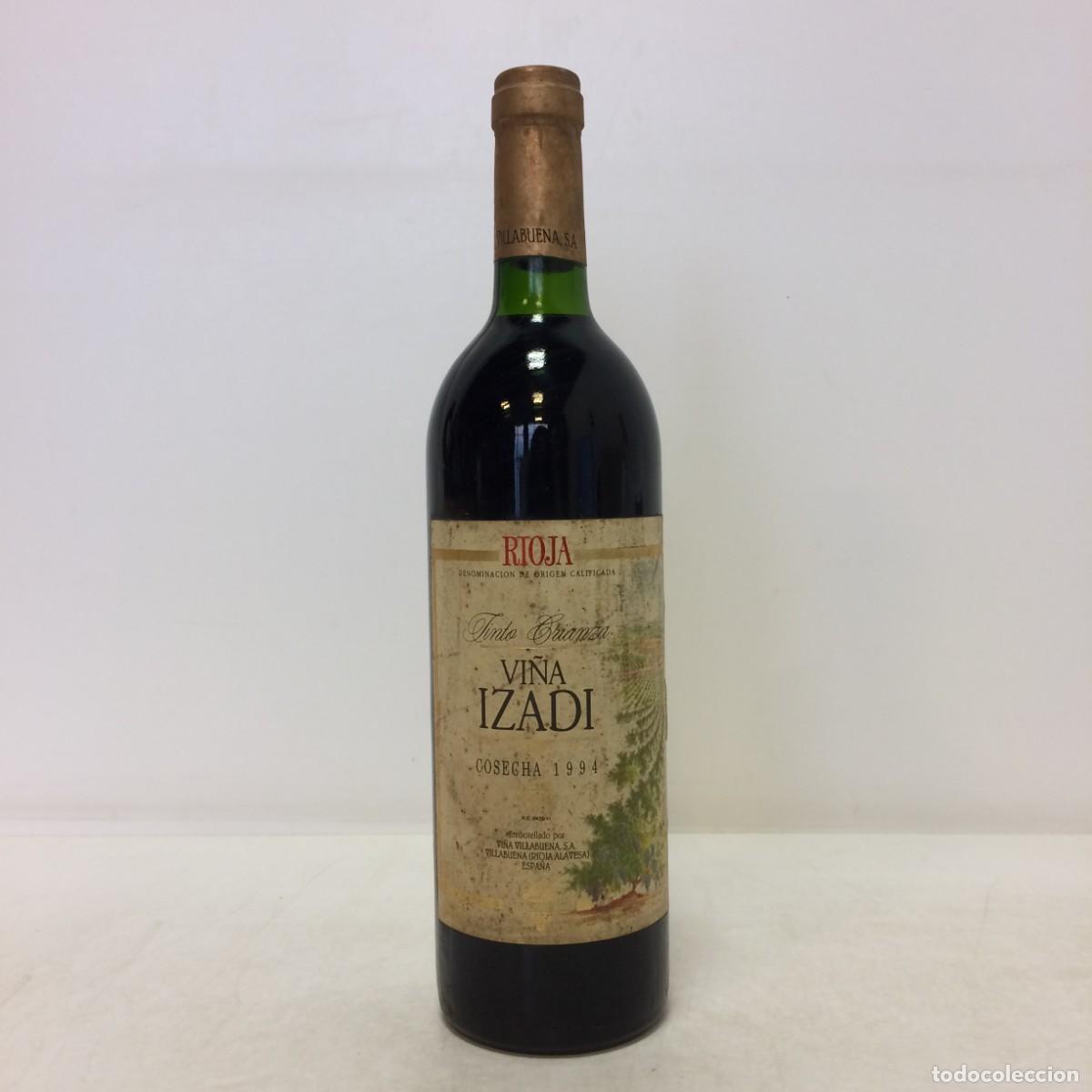 Collectionnisme de vins et liqueurs: Vino: 1994 Vi&ntilde;a Izadi Crianza, Vi&ntilde;a Villabuena (Rioja)