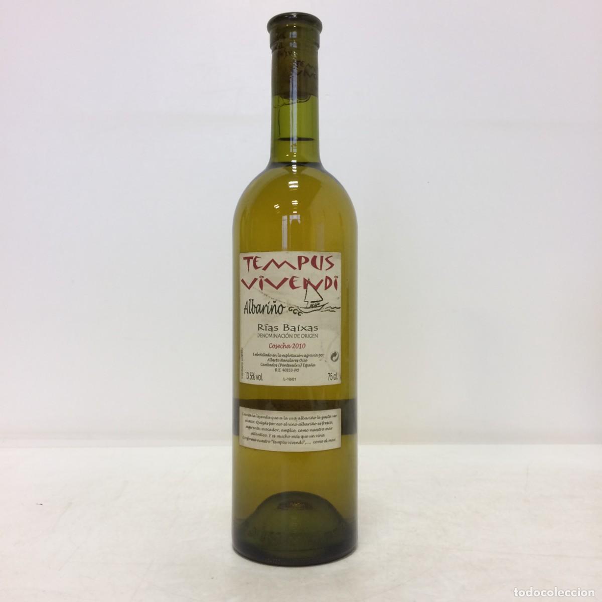 Coleccionismo de vinos y licores: Vino Blanco: 2010 Tempus Vivendi Albari&ntilde;o,Alberto Nanclares Ocio (Rias Baixas)