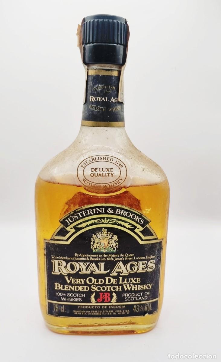 Coleccionismo de vinos y licores: Botea de whisky escoc&eacute;s JB