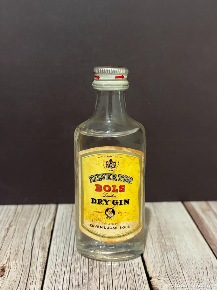 Coleccionismo de vinos y licores: BOTELL&Iacute;N. SILVER TOP BOLS LONDON DRY GIN. ERVEN LUCAS BOLS AMSTERDAM