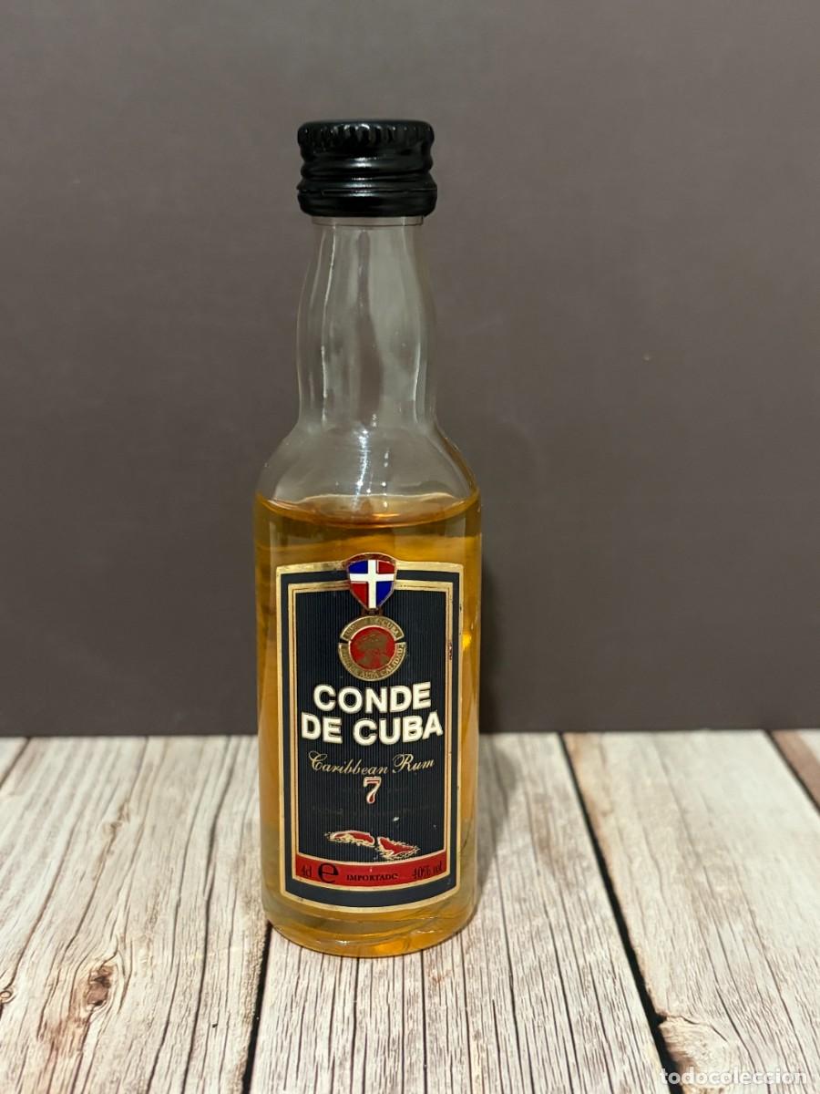 Coleccionismo de vinos y licores: BOTELL&Iacute;N DE RON CONDE DE CUBA 7.