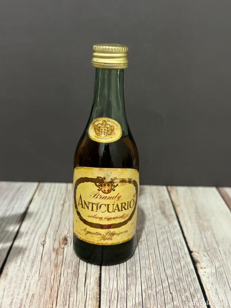 Coleccionismo de vinos y licores: BOTELL&Iacute;N DE BRANDY ANTICUARIO SOLERA ESPECIAL. AGUST&Iacute;N BLAZQUEZ, JEREZ.