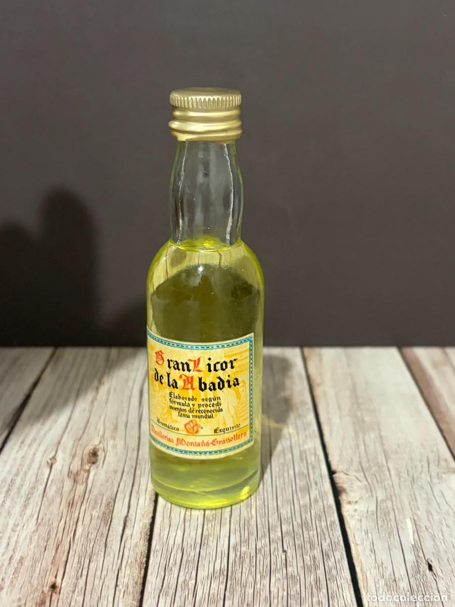 Coleccionismo de vinos y licores: BOTELLA DE GRAN LICOR DE LA ABAD&Iacute;A. DESTILER&Iacute;AS MONTA&Ntilde;A-GRANOLLERS.