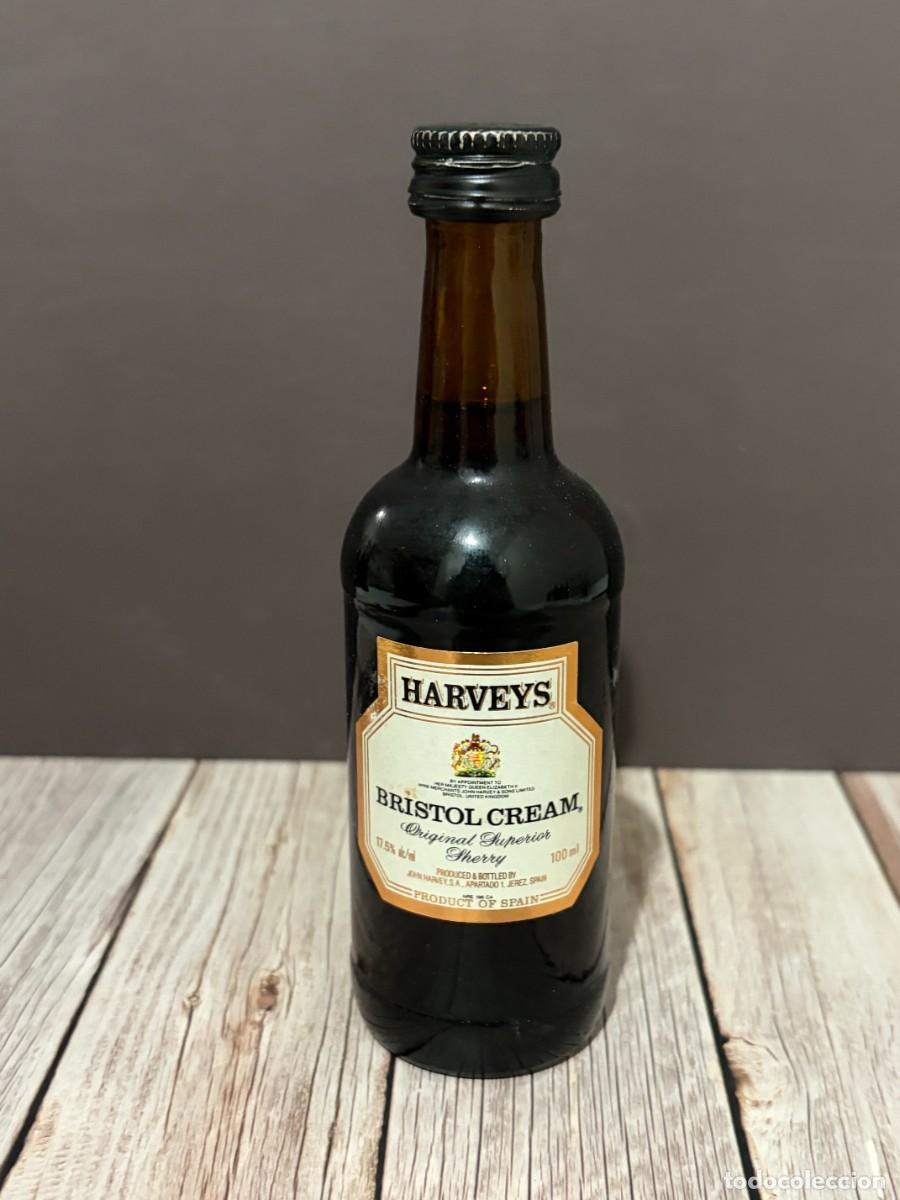 Coleccionismo de vinos y licores: BOTELLIN HARVEYS BRISTOL CREAM ORIGINAL SUPERIOR SHERRY - BODEGA JOHN HARVEY JEREZ