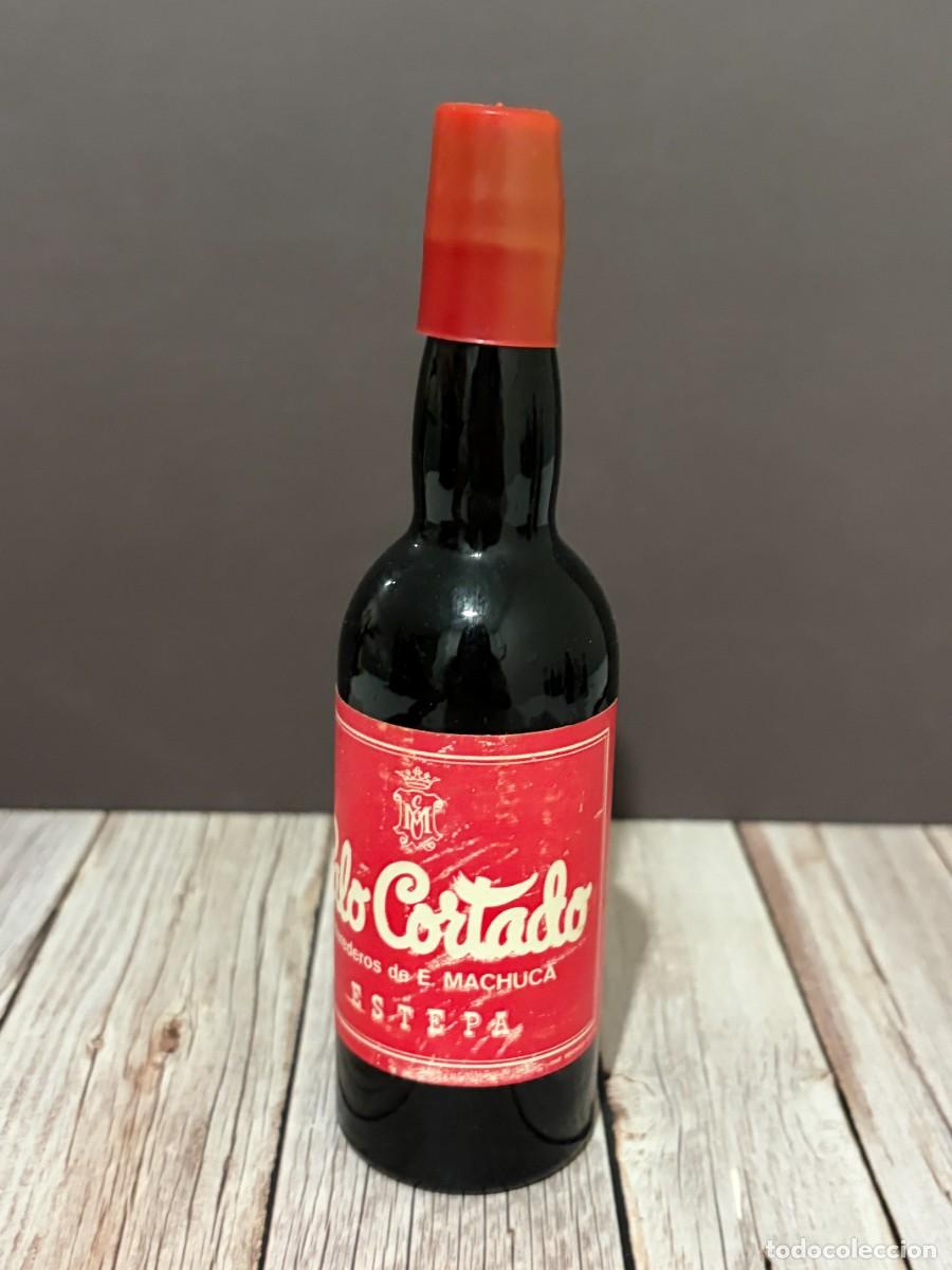 Coleccionismo de vinos y licores: BOTELLIN PALO CORTADO - BODEGA HEREDEROS DE E. MACHUCA ESTEPA