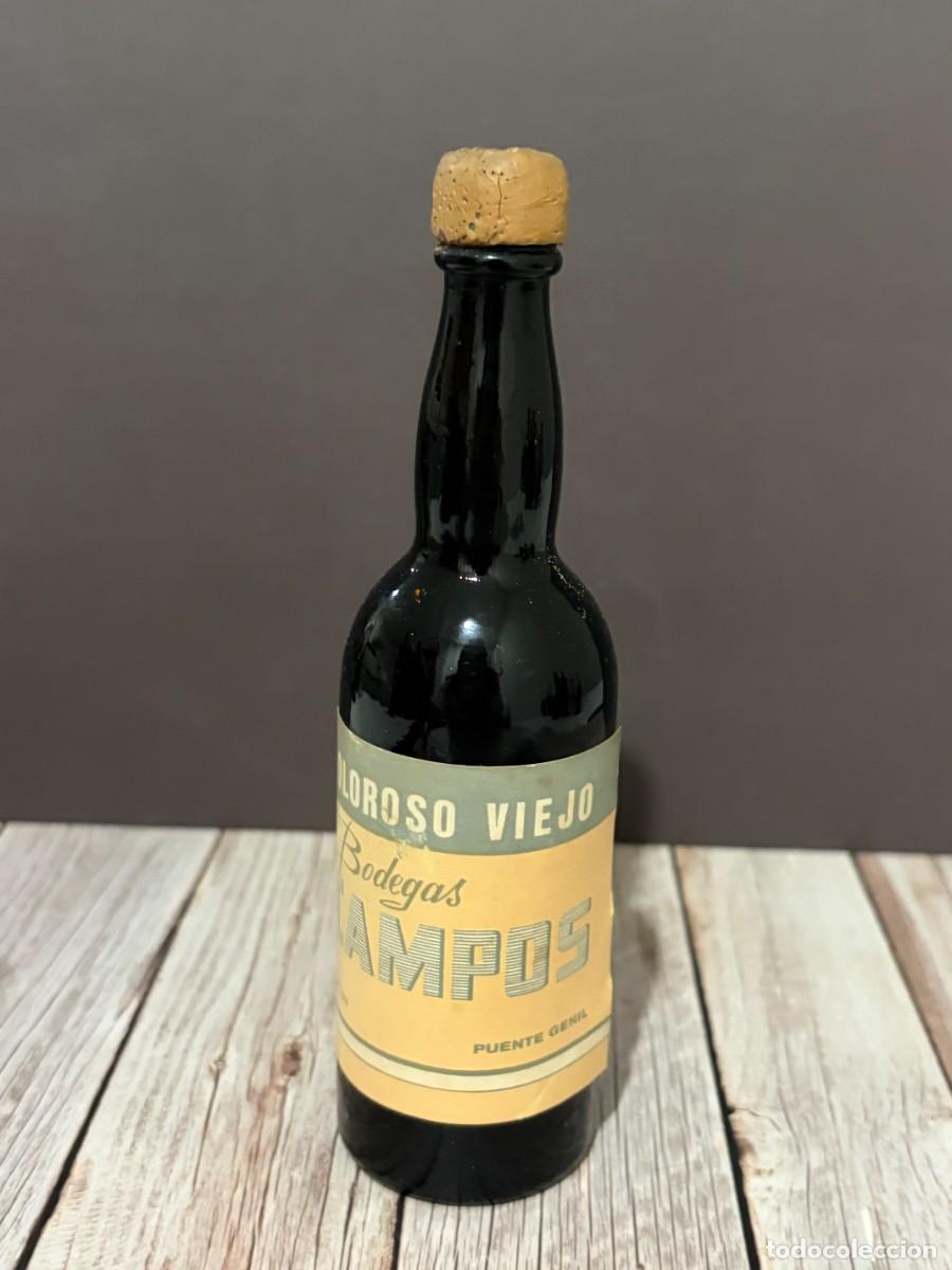 Coleccionismo de vinos y licores: BOTELLIN OLOROSO VIEJO - BODEGAS CAMPOS PUENTE GENIL