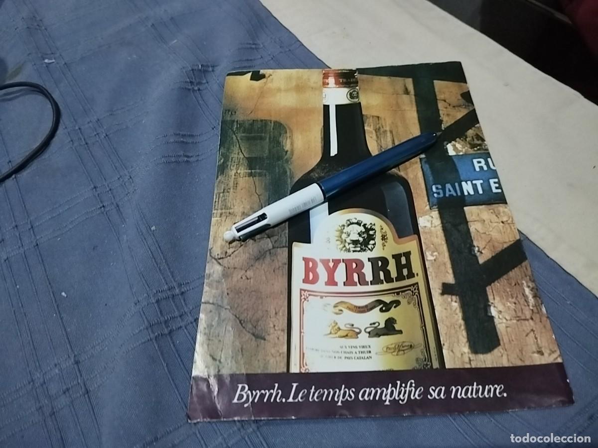 Coleccionismo de vinos y licores: BYRRH APERITIVO FRANCES CLIPPING ANUNCIO PUBLICIDAD REVISTA FRANCESA 1983