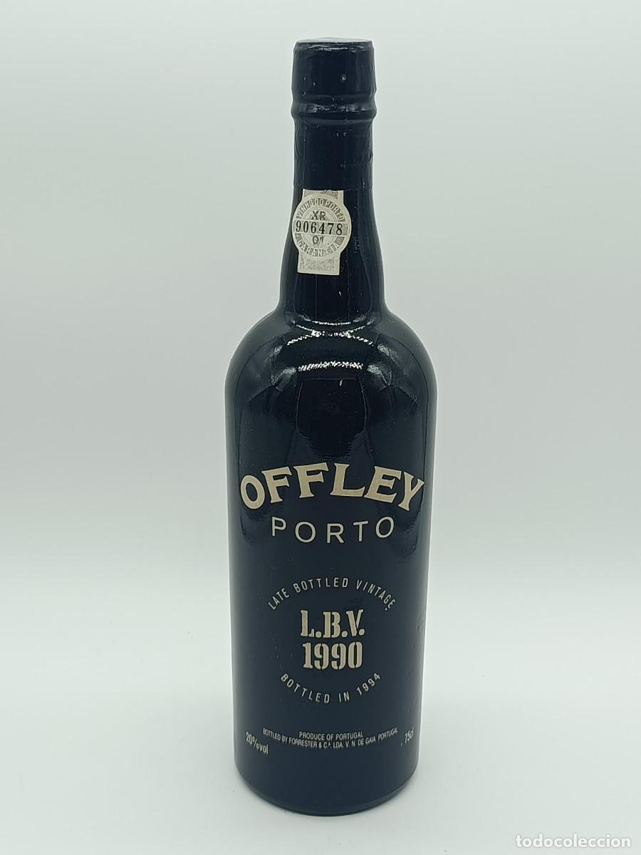 Coleccionismo de vinos y licores: BOTELLA OPORTO OFFLEY. LATE BOTTLED VINTAGE 1990. PORTO OFFLEY. 75CL. PRECINTADA.