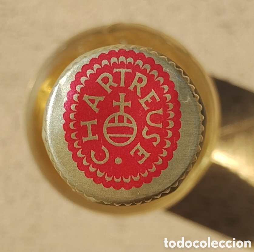 Coleccionismo de vinos y licores: Chartreuse, Botell&iacute;n, Botellita Licor Amarillo