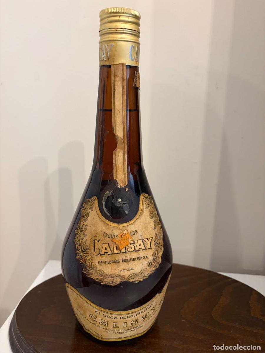 Coleccionismo de vinos y licores: BOTELLA CALISAY NO APARECEN LAS PALABRAS ARENYS DE MAR