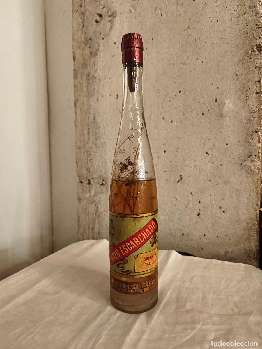 Coleccionismo de vinos y licores: ANIS ESCARCHADO - J. MIRALLES SALAS - ALICANTE - SIN ABRIR