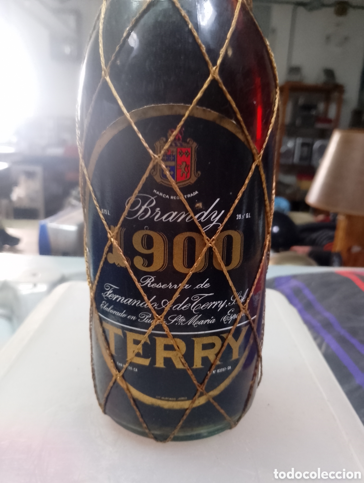 Coleccionismo de vinos y licores: Brandy Terry 1900 nueva