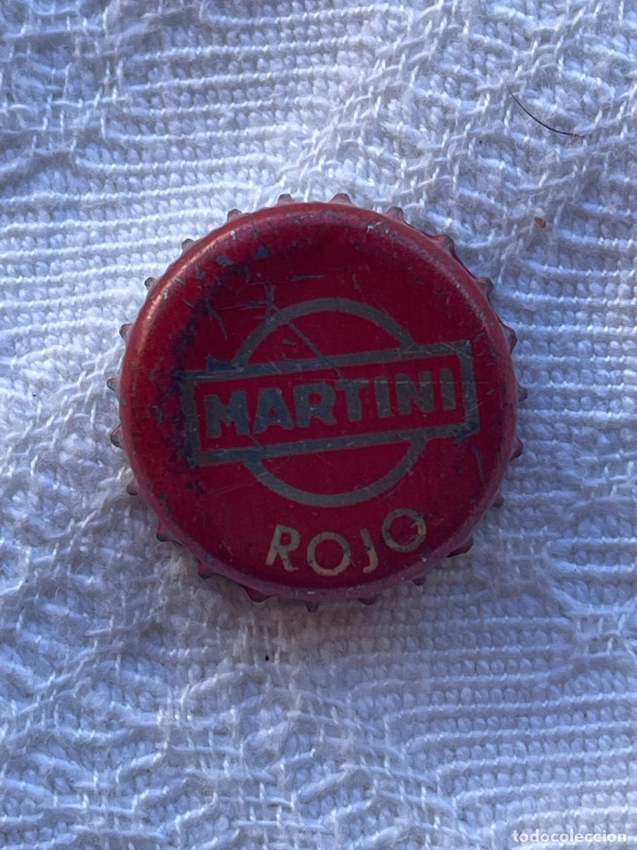 Coleccionismo de vinos y licores: TAPON CORONA CHAPA BOTTLE CAP KRONKORKEN CAPSULE TAPPI MARTINI Rojo