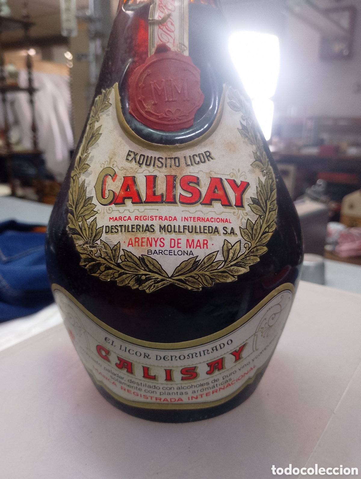 Coleccionismo de vinos y licores: Licor hierbas Calisay - Foto 2