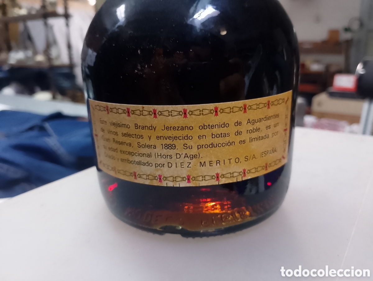 Coleccionismo de vinos y licores: Licor Brandy Gran Duque - Foto 3