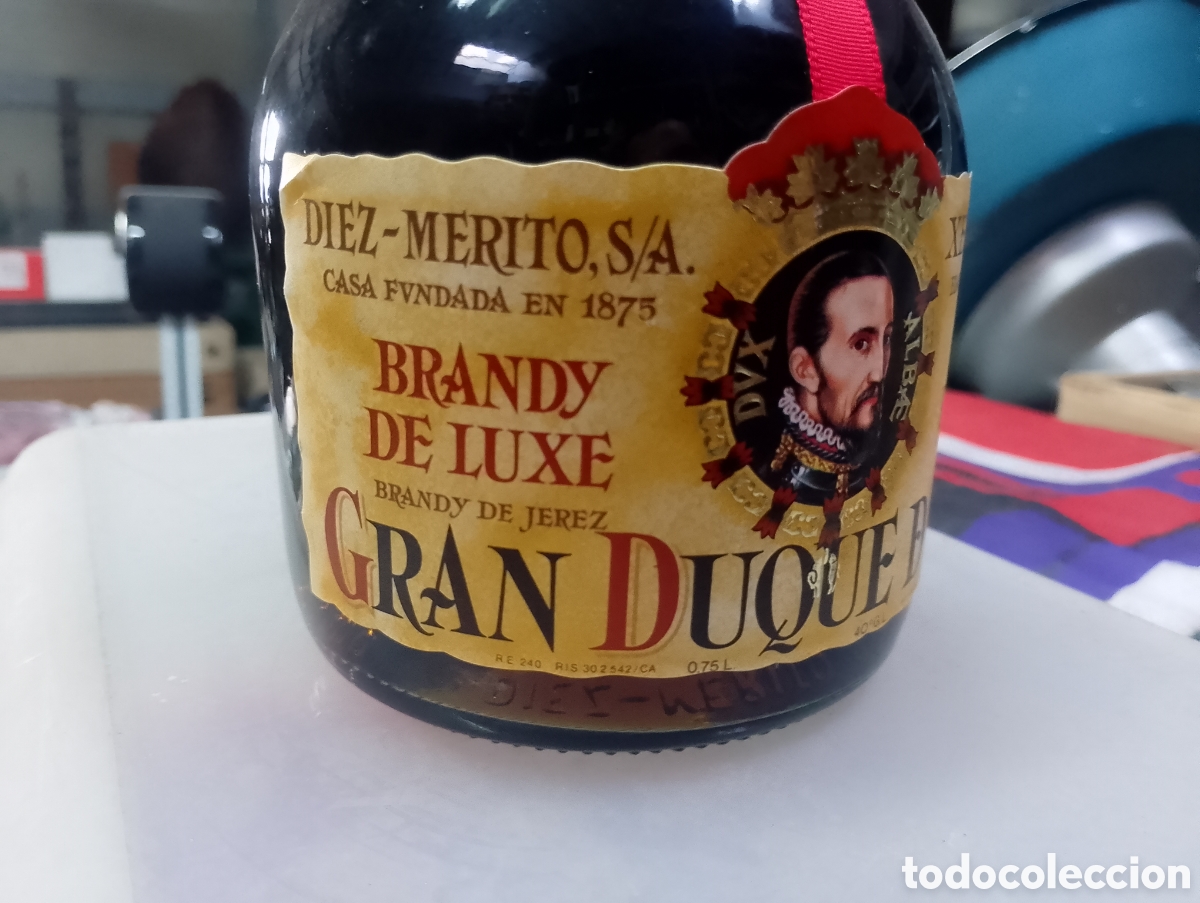 Coleccionismo de vinos y licores: Licor Brandy Gran Duque
