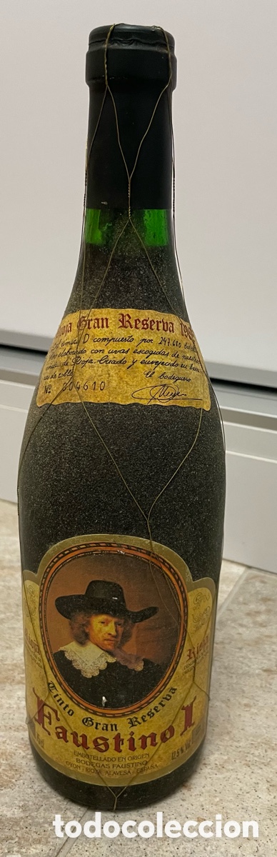 Coleccionismo de vinos y licores: Botella vino tinto FAUSTINO I Gran Reserva 1988 - Colecci&oacute;n