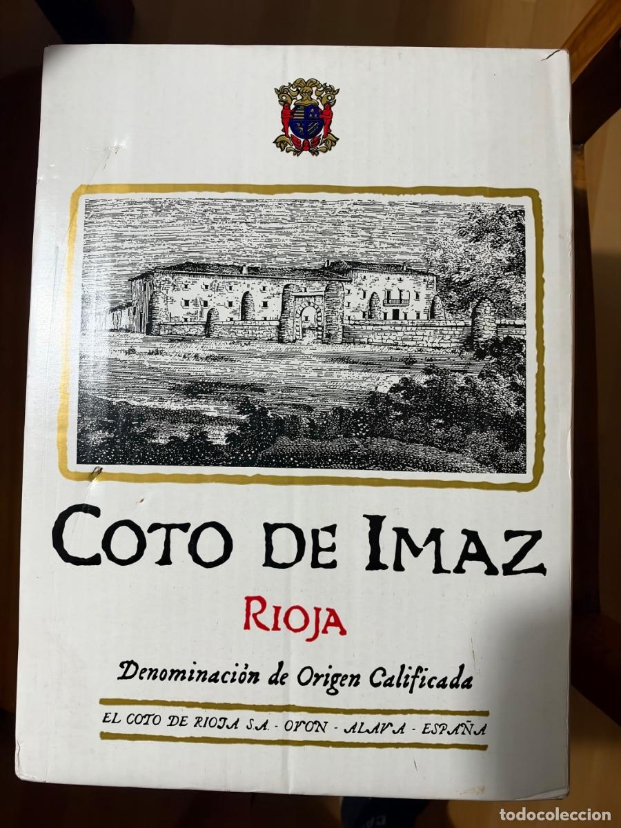 Coleccionismo de vinos y licores: Caja Original 6 Botellas Coto de Imaz Reserva 1998 - Edici&oacute;n Aniversario Oro - D.O. Ca. Rioja