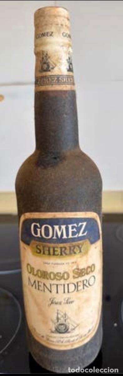 Coleccionismo de vinos y licores: Rar&iacute;simo Oloroso Seco &rdquo;Mentidero&rdquo; &ndash; Bodegas G&oacute;mez (El Puerto de Santa Mar&iacute;a, A&ntilde;os 50-60)