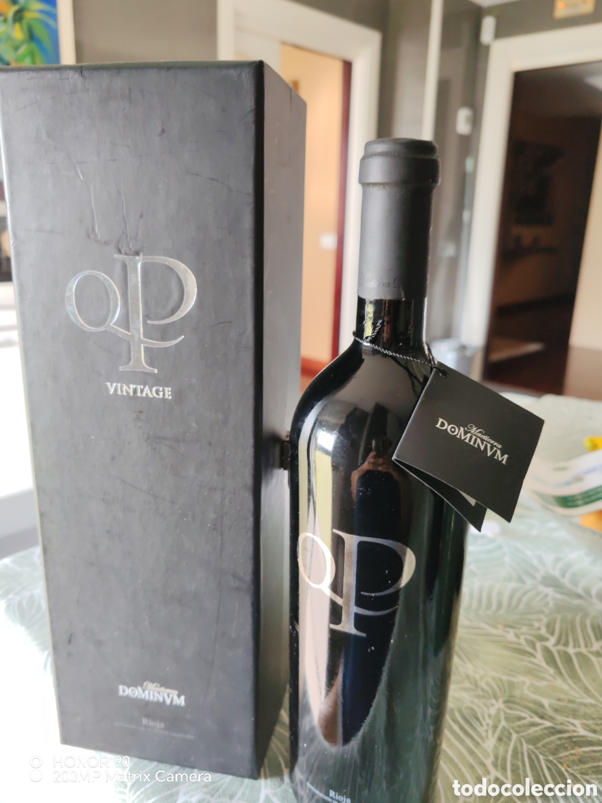 Coleccionismo de vinos y licores: Botella vino Rioja a&ntilde;o 2004