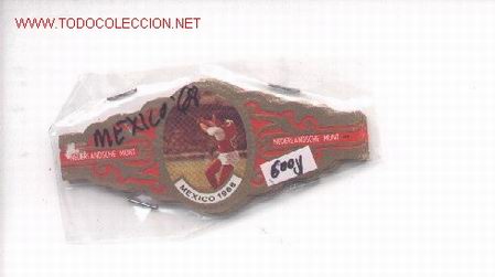 Vitolas de colecci&oacute;n: 14-161. Nederlanche Munt. Mejico Olimpiadas 1968