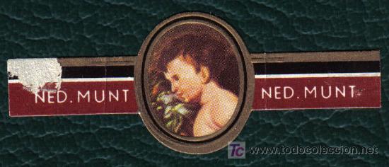 Vitolas de colecci&oacute;n: VITOLA NEDERLANDSCHE MUNT - RUBENS - Foto 1