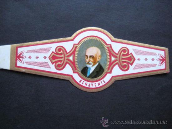 Vitolas de colecci&oacute;n: VITOLA COLECCION.  JACINTO BENAVENTE. ENVIO GRATIS&iexcl;&iexcl;&iexcl;