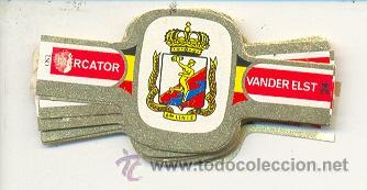 Sammlung von Banderolen: 14-683. Vitolas Mercator. Emblemas Militares. 24 vitolas F.P.