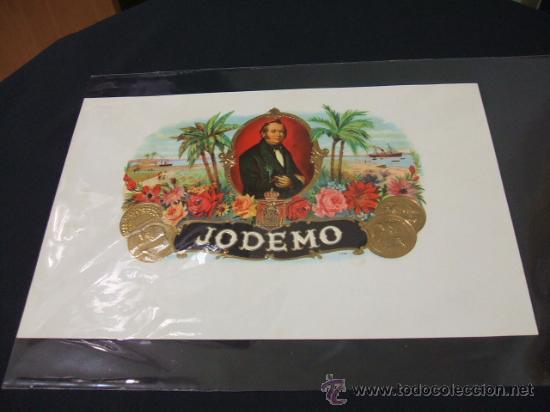 Vitolas de colecci&oacute;n: LITOGRAFIA DE TABACOS - JODEMO - Foto 1