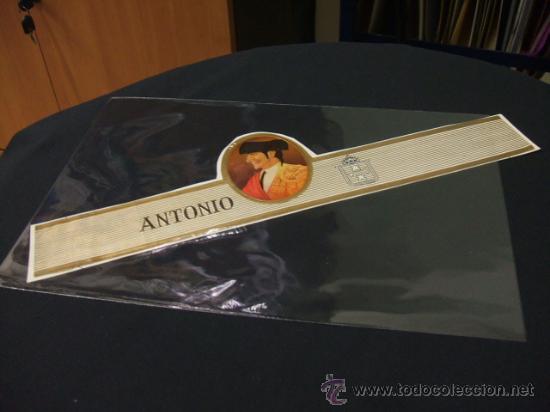 Vitolas de colecci&oacute;n: LITOGRAFIA DE TABACOS - ANTONIO - Foto 1