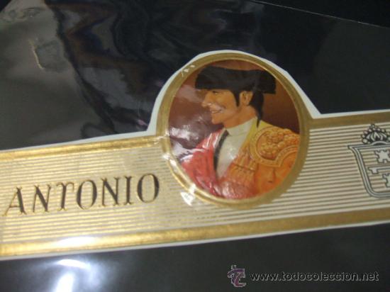 Vitolas de colecci&oacute;n: LITOGRAFIA DE TABACOS - ANTONIO - Foto 2