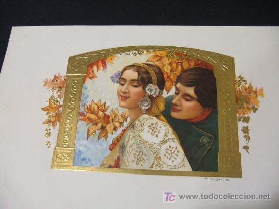 Vitolas de colecci&oacute;n: LITOGRAFIA DE TABACOS - - Foto 2
