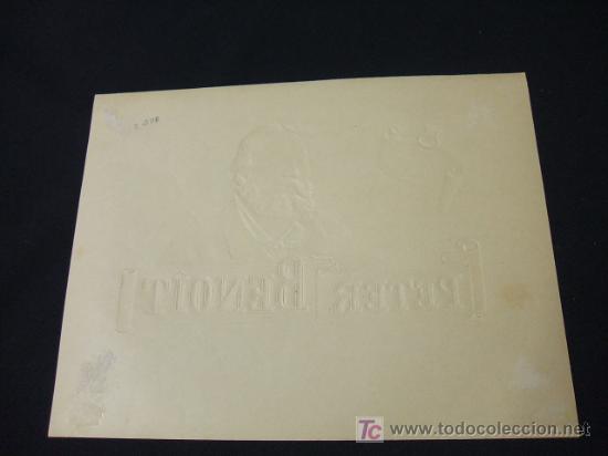 Vitolas de colecci&oacute;n: LITOGRAFIA DE TABACOS - PETER BENOIT - Foto 2