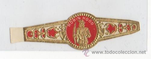 Vitolas de colecci&oacute;n: VITOLA ANTIGUA ROBIN HOOD