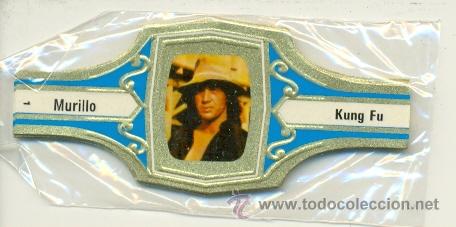 Vitolas de colecci&oacute;n: 14-1039. Vitolas Murillo. Kung Fu, 24 vit. azul F.M.