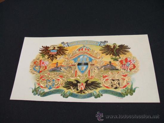 Vitolas de colecci&oacute;n: LITOGRAFIA DE TABACOS - - Foto 1