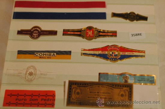 Vitolas de colecci&oacute;n: VITOLAS VARIAS