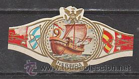 Vitolas de colecci&oacute;n: Barco, de la marca de tabaco Nereida - Foto 1