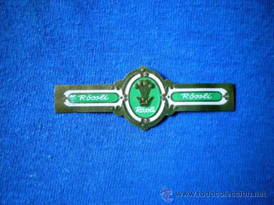 Vitolas de colecci&oacute;n: VITOLA CLASICA ROSSLI - Foto 1