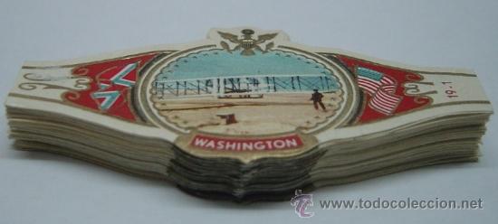 Vitolas de colecci&oacute;n: 45 vitolas Washington - Foto 1