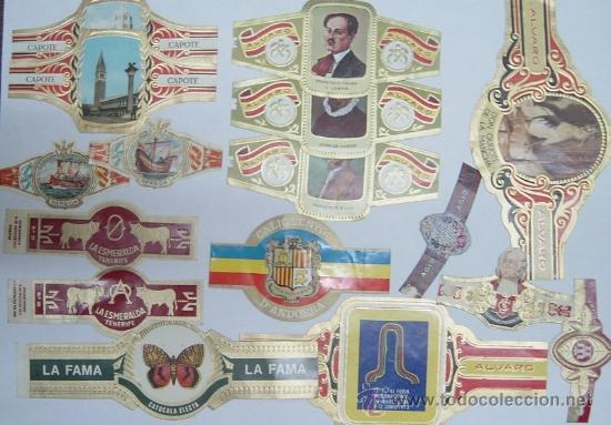 Vitolas de colecci&oacute;n: Lote variado de 16 vitolas - Foto 1