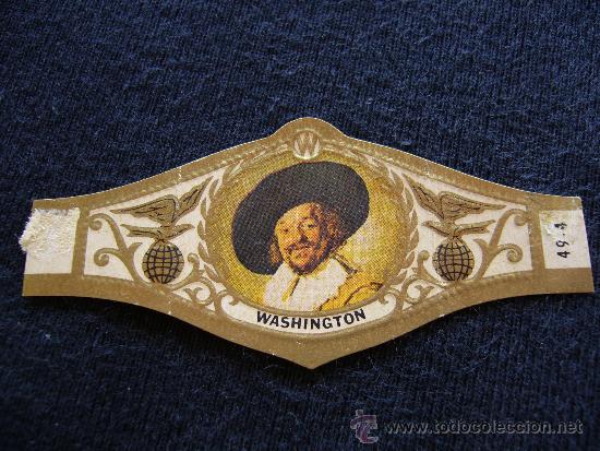 Vitolas de colecci&oacute;n: Vitola 49-4. Washington.