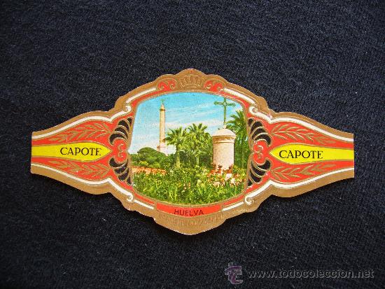 Collection cigar bands: Vitola Capote. N&ordm; 17. Huelva.